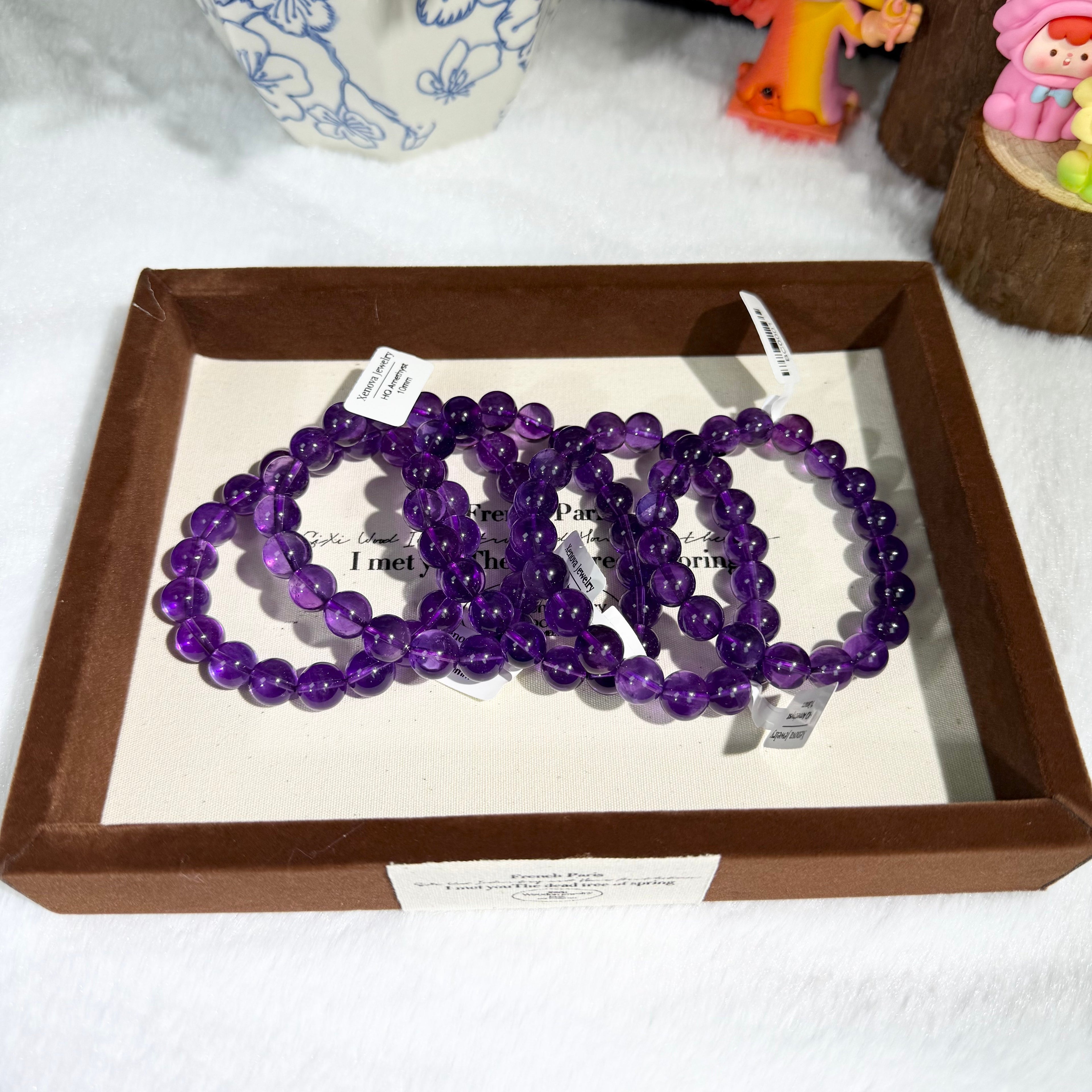 XENOVA-HQ Uruguayan Amethyst Bracelet