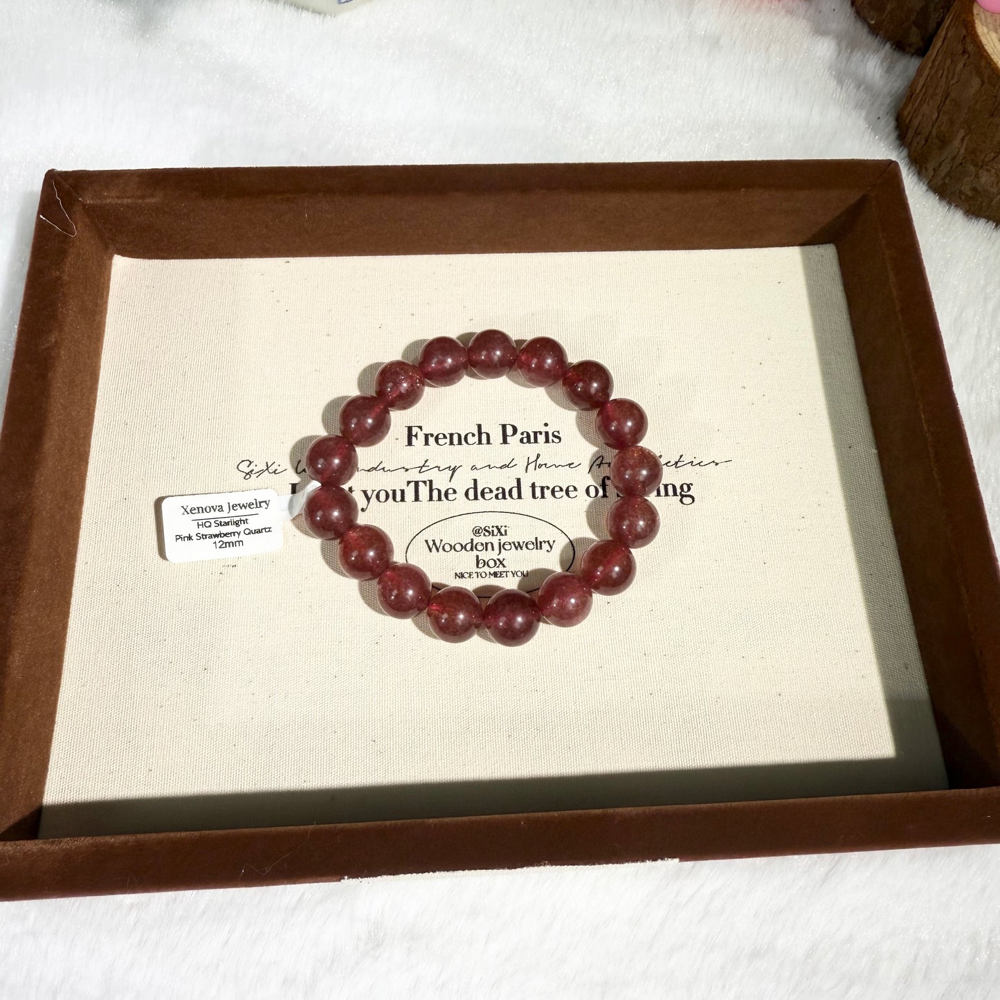 XENOVA- Starlight Strawberry Quartz