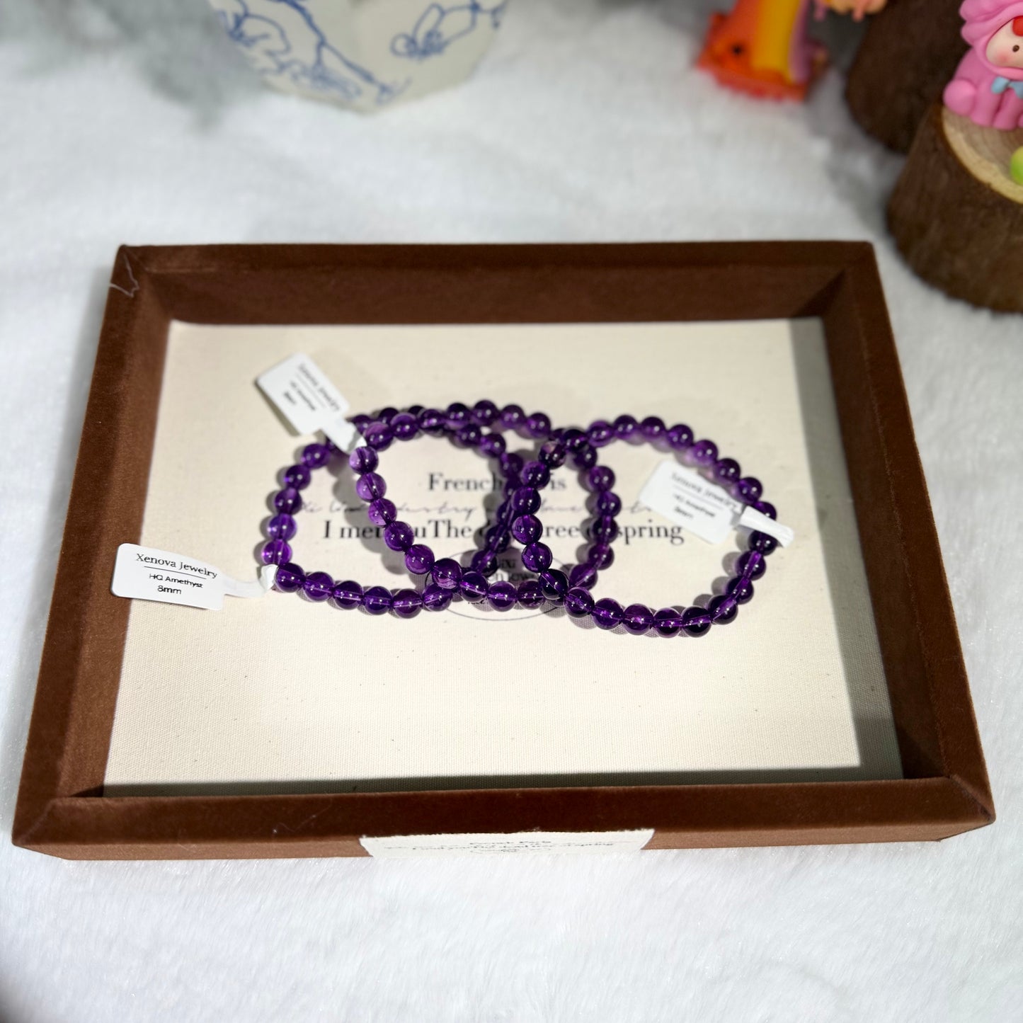 XENOVA-HQ Uruguayan Amethyst Bracelet
