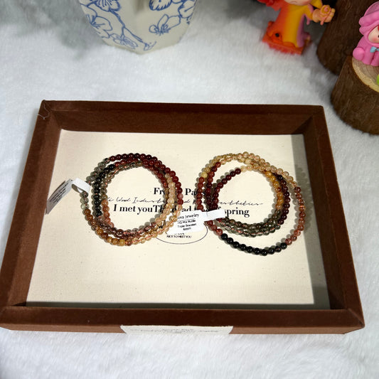 XENOVA- HQ Mix Rutilated Quartz Bracelet