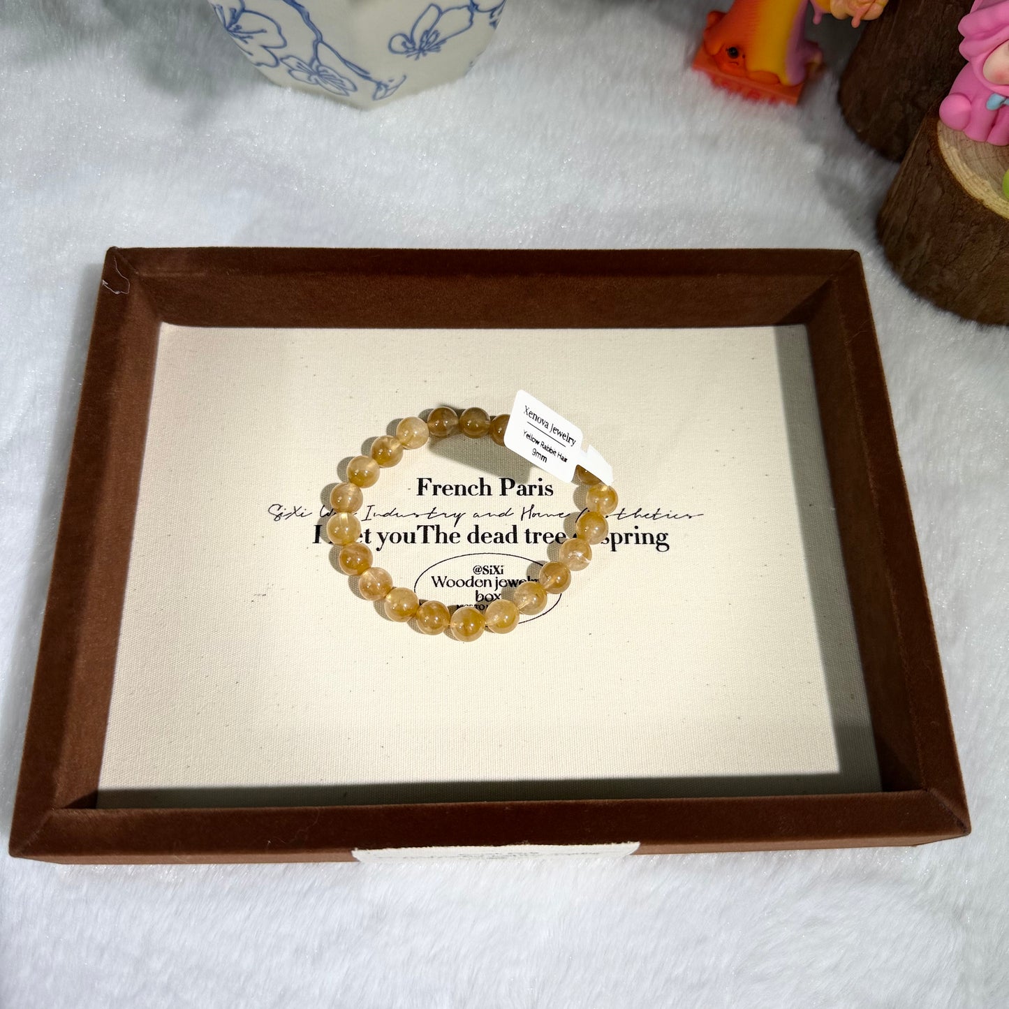 XENOVA- Rabbit Hair Bracelet